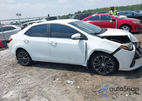 2015 Toyota Corolla S Plus from USA, damaged, VIN 2T1BURHEXFC258333
